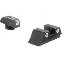 Trijicon Bright & Tough GL13-C-600777 Glock Small Frames Night Sight Set - Rear Green Lamps