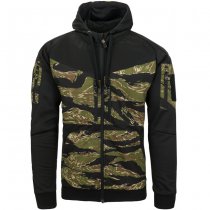 Helikon-Tex Rogue Tactical Hoodie FullZip - Black / Multicam Black - XS
