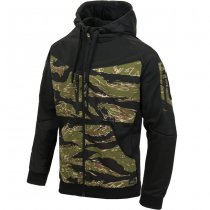 Helikon Rogue Tactical Hoodie FullZip - Black / Tiger Stripe - XS