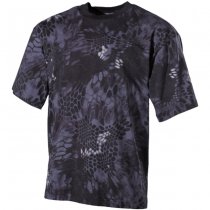 MFH US T-Shirt - Snake Black - M