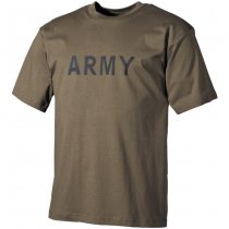 MFH Army Print T-Shirt - Olive
