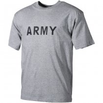 MFH Army Print T-Shirt - Grey
