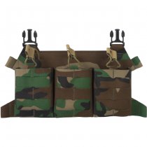 Direct Action Skeletonized Triple 308 Flap - Woodland