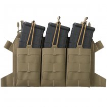 Direct Action Skeletonized Triple 223 Flap - Ranger Green