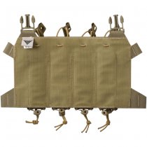 Direct Action Skeletonized Quad SMG Flap - Coyote