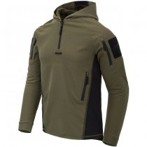 Helikon Range Hoodie TopCool - Olive Green / Black - S