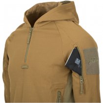 Helikon Range Hoodie TopCool - Olive Green / Black - S