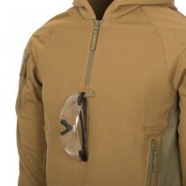 Helikon Range Hoodie TopCool - Olive Green / Black - S