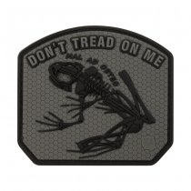 JTG Don't Tread on me Frog Rubber Patch - Ranger Green