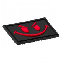 JTG Evil Smile Rubber Patch - Blackmedic