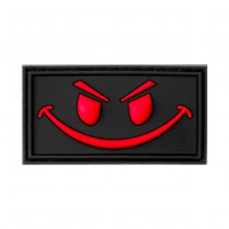 JTG Evil Smile Rubber Patch - Blackmedic