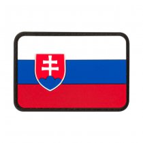 JTG Slovakia Flag Rubber Patch - Colored