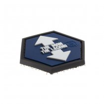 JTG The Man The Legend Rubber Patch - Color
