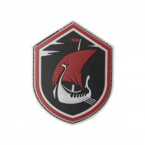JTG Viking Dragonboat Rubber Patch - Colored