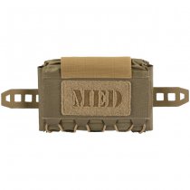 Direct Action Compact Med Pouch Horizontal - Coyote