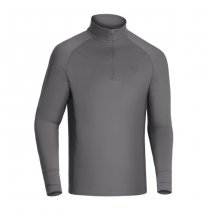 Outrider T.O.R.D. Long Sleeve Zip Shirt - Wolf Grey - XS