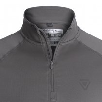 Outrider T.O.R.D. Long Sleeve Zip Shirt - Wolf Grey - 3XL