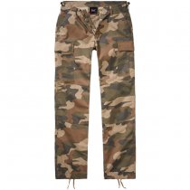 Brandit Ladies BDU Ripstop Trousers - Light Woodland - 26