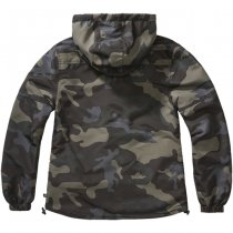 Brandit Ladies Summer Windbreaker Frontzip - Darkcamo - XS