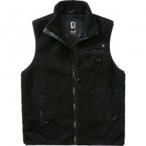 Brandit Teddyfleece Vest Men - Black - M