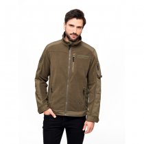 Brandit Fleecejacket Ripstop - Olive - M