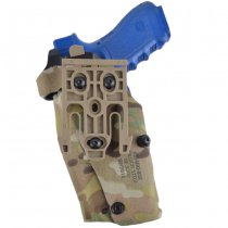 Safariland 6354DO ALS Optic Tactical Holster Glock 17/22 MOS & TacLight MS19 - Multicam - Left