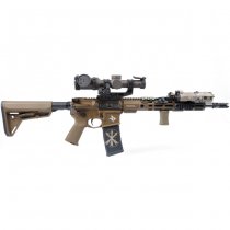 Unity Tactical FAST LPVO Offset Optic Base - Dark Earth
