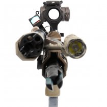 Unity Tactical FAST LPVO Offset Optic Base - Dark Earth
