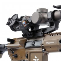 Unity Tactical FAST LPVO Offset Optic Base - Dark Earth