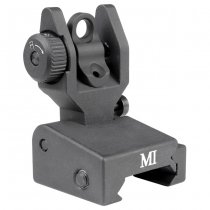 Midwest Industries Same Plane Low Profile Rear Sight - Black