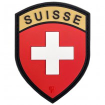 Pitchfork Suisse Shield Patch - Color