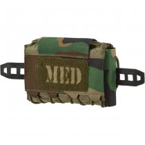 Direct Action Compact Med Pouch Horizontal - Woodland