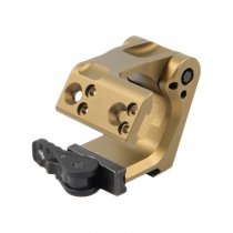 Unity Tactical FAST Omni Magnifier Mount - Dark Earth