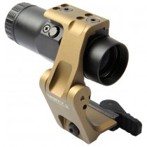 Unity Tactical FAST Omni Magnifier Mount - Dark Earth
