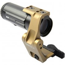 Unity Tactical FAST Omni Magnifier Mount - Dark Earth