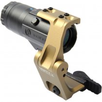 Unity Tactical FAST Omni Magnifier Mount - Dark Earth
