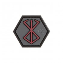 JTG Berserker Rune Rubber Patch - Color