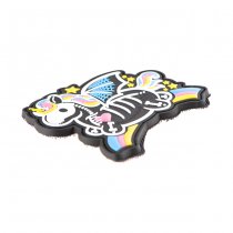 JTG Skeleton Unicorn Rubber Patch - Color