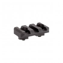 Arisaka Low Profile 3 Slot 1913 Rail M-LOK - Black