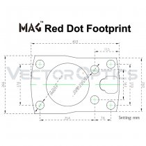 Vector Optics Frenzy-S 1x17x24 MIC 3 MOA Red Dot - Black