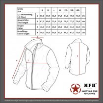 MFH Tactical Sweatjacket - Flecktarn - 4XL