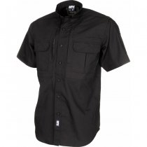MFHHighDefence ATTACK Shirt Short Sleeve Teflon Ripstop - Black