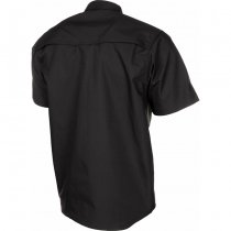 MFHHighDefence ATTACK Shirt Short Sleeve Teflon Ripstop - Black - 2XL