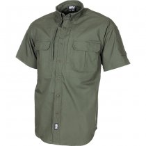 MFHHighDefence ATTACK Shirt Short Sleeve Teflon Ripstop - Olive - L