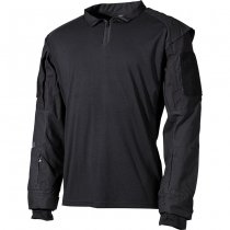 MFHHighDefence US Tactical Shirt Long Sleeve - Black
