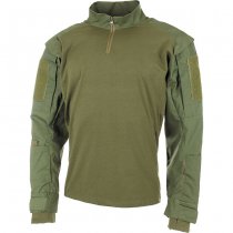 MFHHighDefence US Tactical Shirt Long Sleeve - Olive