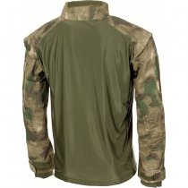 MFHHighDefence US Tactical Shirt Long Sleeve - HDT Camo FG - M