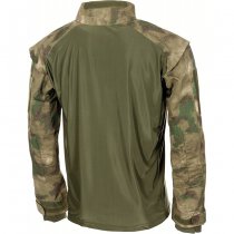 MFHHighDefence US Tactical Shirt Long Sleeve - HDT Camo FG - XL