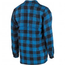 FoxOutdoor Lumberjack Shirt - Blue & Black Plaid - S