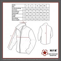 MFHHighDefence HIGH DEFENCE Soft Shell Jacket - Black - 3XL